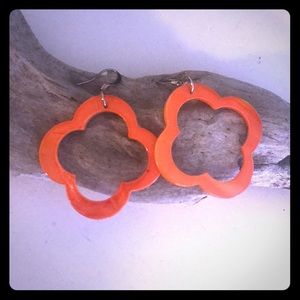 🧡Orange Earrings super cute& perfect for summer🧡